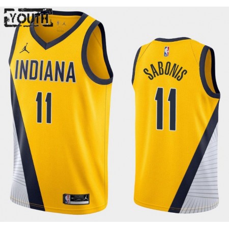 Kinder NBA Indiana Pacers Trikot Domantas Sabonis 11 Jordan Brand 2020-2021 Statement Edition Swingman
